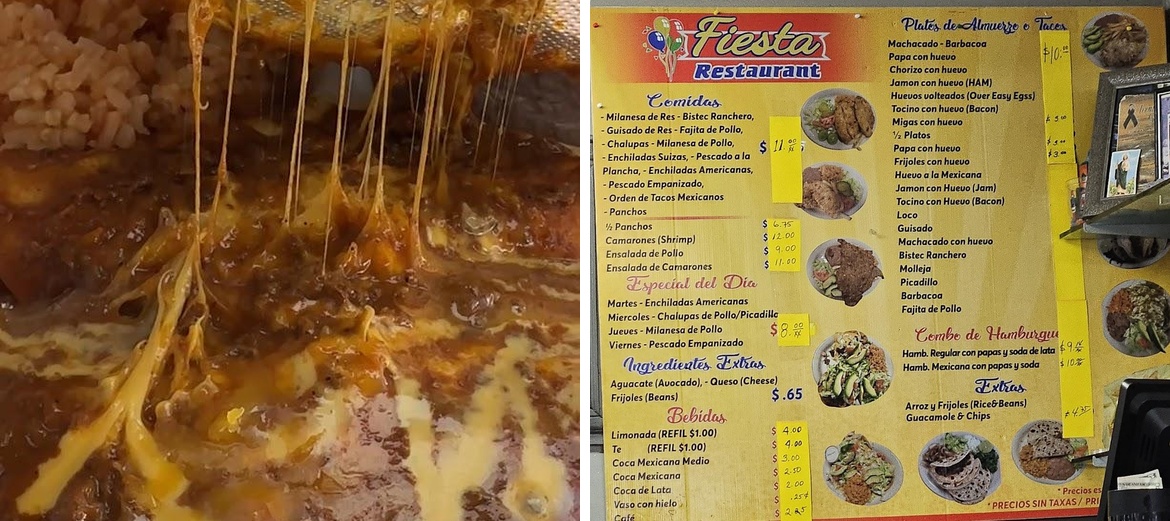 Fiesta Restaurant Menu